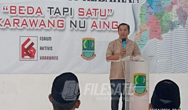 Forum Aktivis Kabupaten Karawang Gelar Halal Bihalal Dihadiri Bupati Aep