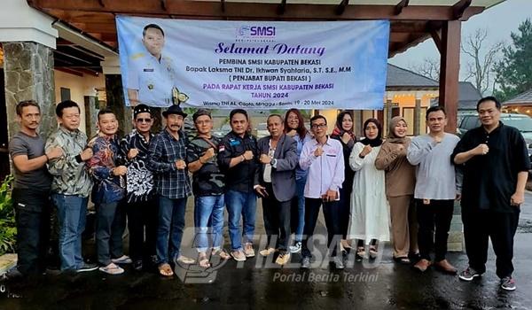 Gelar raker, SMSI Kabupaten Bekasi Mantapkan Program Kerja di 2024 –&nbsp;2025