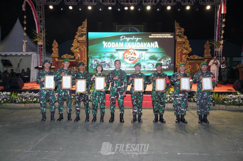 Pangdam Pimpin Acara Syukuran HUT Ke 67 Kodam&nbsp;IX/Udayana