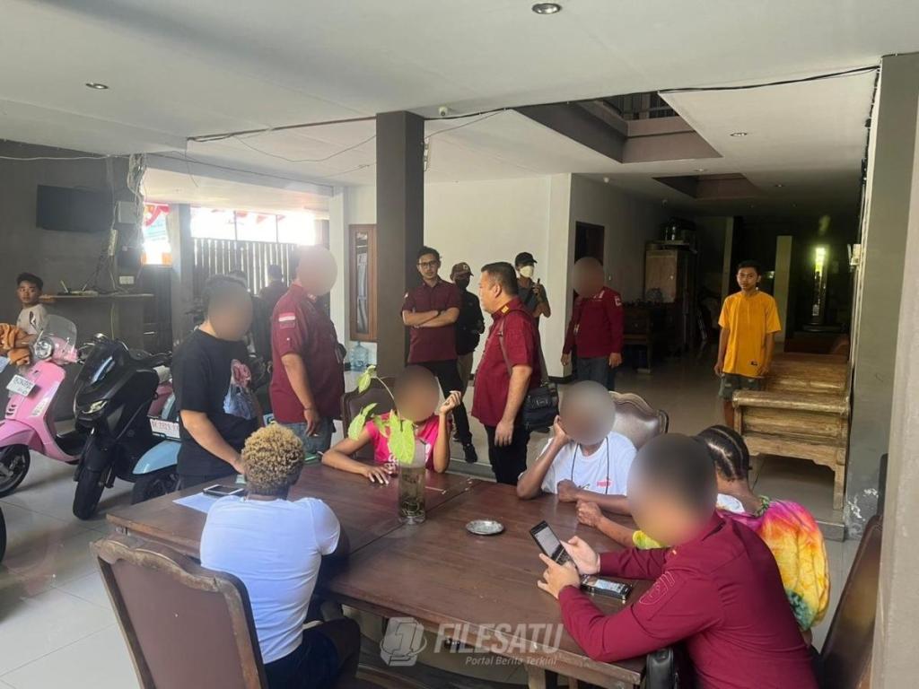 Operasi “JAGRATARA” Imigrasi Ngurah Rai, Amankan 7 WNA Dugaan Pelanggaran Keimigrasian 