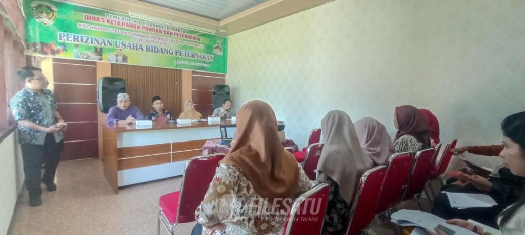 Fasilitasi Pelaku Usaha, Pemkab Madiun Gelar Penyuluhan Perizinan Usaha Bidang Peternakan