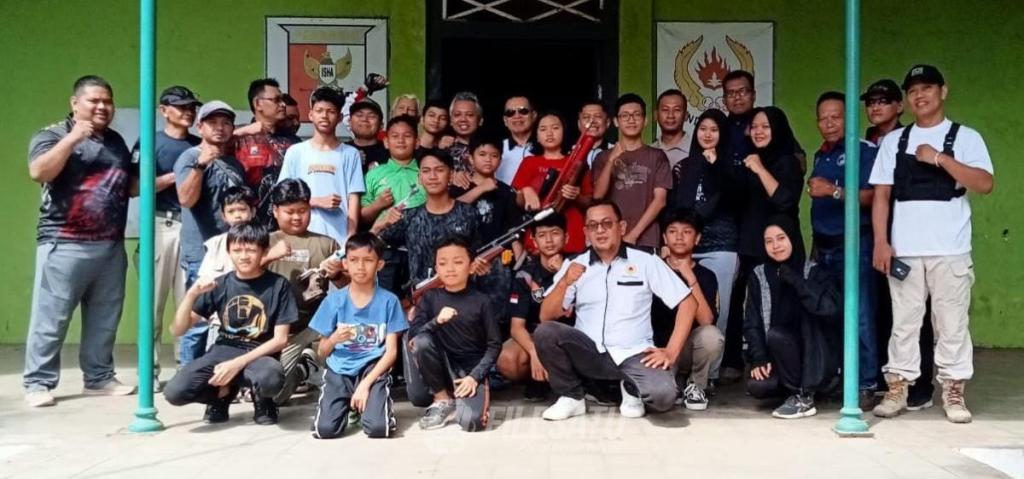 Asah Altet Menembak, KONI Banyuwangi Lakukan Giat Monev di Perbakin Banyuwangi Persiapan Event Porpvov
