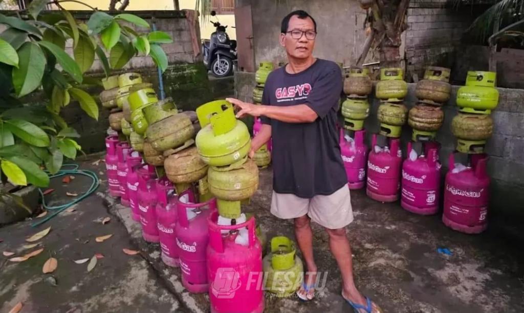Anak Sulung Tersangka Oplos Gas Elpiji Subsidi Abiansemal Dijadikan Jaminan Minta Penahanan Ditangguhkan