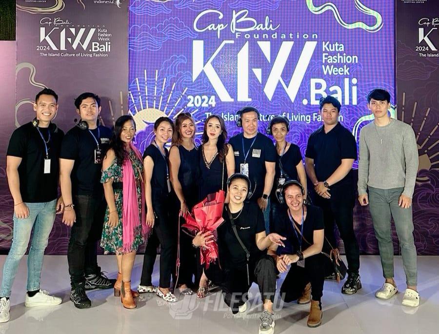 Elizabeth Giane Clavaan Bali Menampilkan Brand Fashion Lokal di Kuta Fashion Week 2024