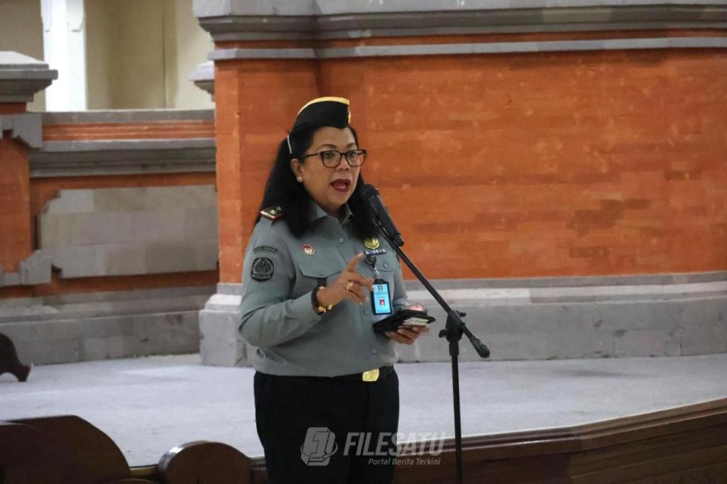 BerAKHLAK Bukan Sekadar Slogan, Kakanwil Pramella Tekankan Implementasi Nyata pada Setiap Pelaksanaan Tugas Jajaran Kemenkumham&nbsp;Bali