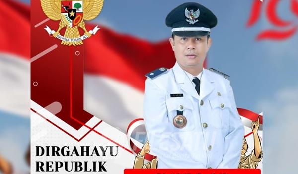 Ketua Forum Kades OKU Plando, S.IP Mengucapkan Dirgahayu Republik Indonesia ke 79
