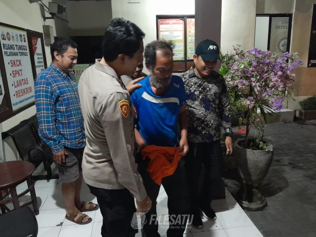 Polsek Benoa Amankan Laki-Laki Paruh Baya Yang Linglung