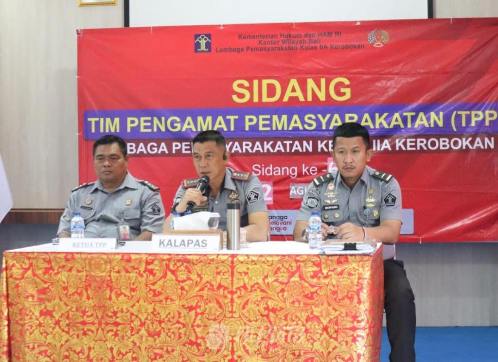 Penuhi Hak Integrasi WBP, Lapas Kerobokan Kembali Gelar Sidang TPP KE-68