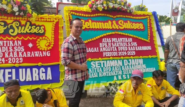 Ketua DPD AKSI Berikan Ucapan Selamat Atas Pelantikan 50 Anggota DPRD Karawang Periode 2024-2029