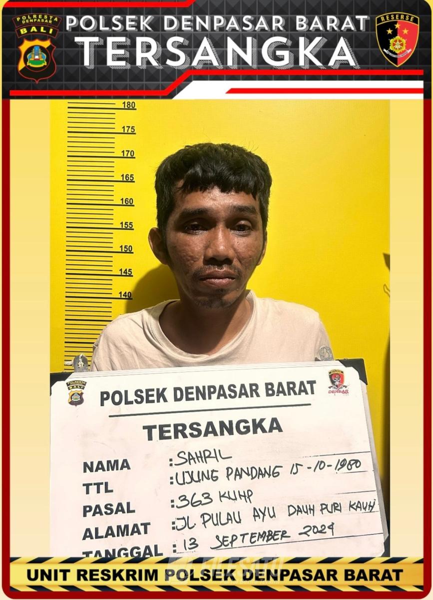 Polsek Denpasar Barat Amankan Pelaku Pencurian Laptop Dan HP, Satu Masih&nbsp;DPO