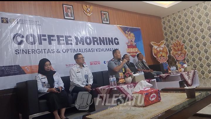 Coffee Morning Media Sinergitas dan Optimalisasi Kehumasan Ajang Komunikasi dan Silaturrahmi