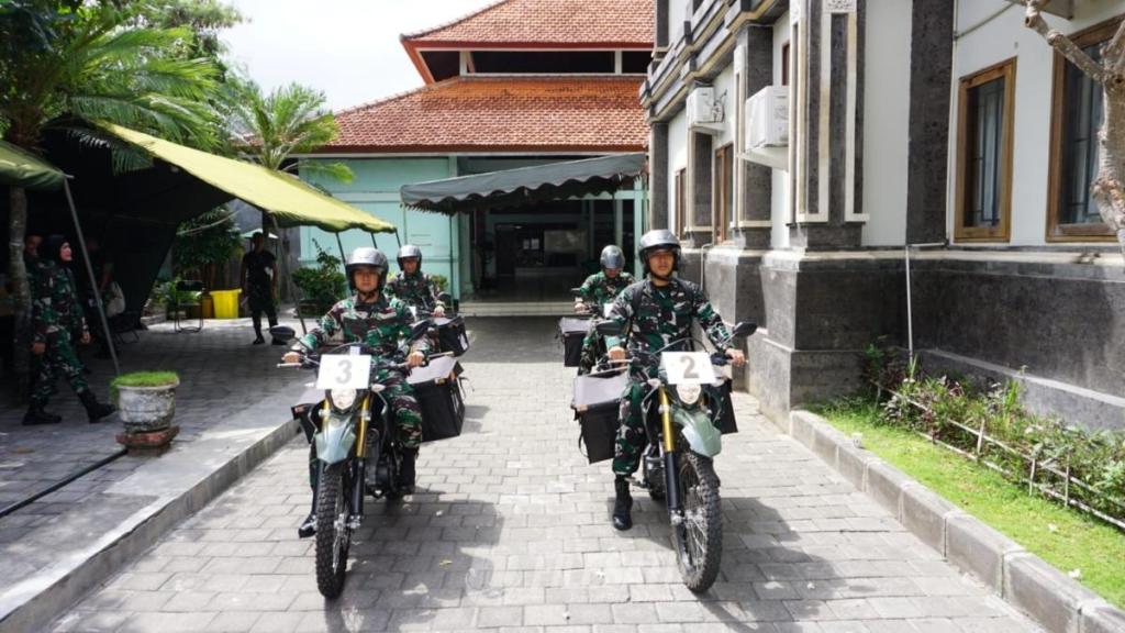 Bekangdam IX/Udy Dukung Pendistribusian Logistik HLF-MSP dan IAF di Bali