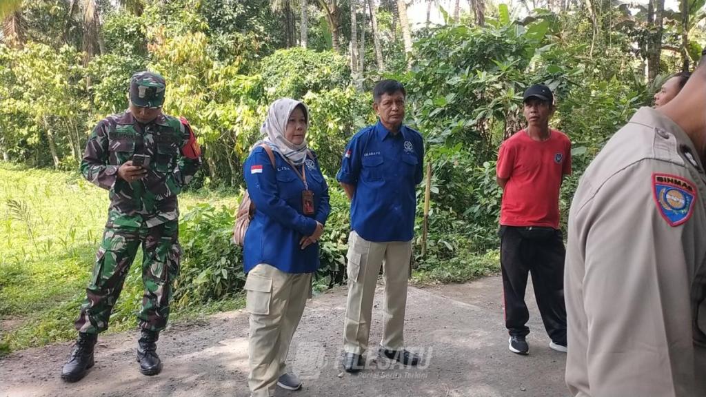 Tindak Tegas, Panitera Pengadilan Negeri Tabanan Sita Tanah Milik Sugata Seluas 28 Are