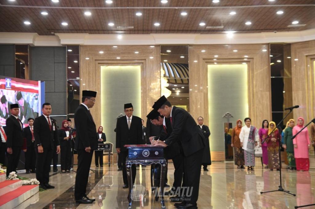 Tongkat Estafet Beralih, Menkumham Resmi Lantik Irjen. Pol Nico Afinta Sebagai Sekjen&nbsp;Kemenkumham